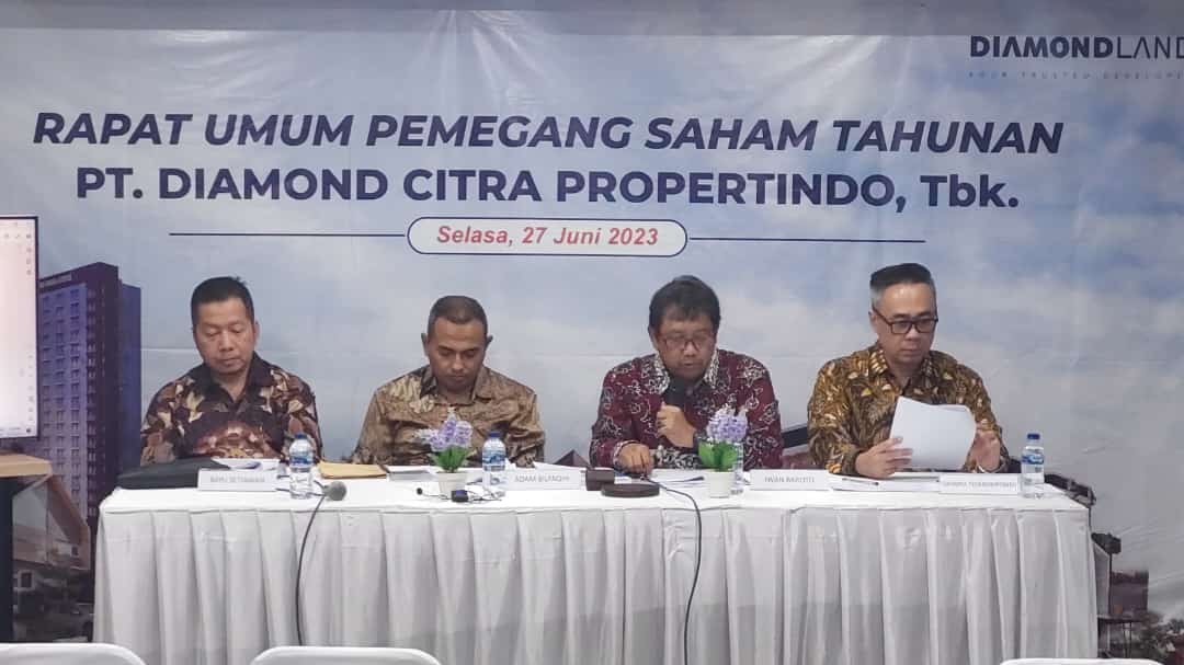 Gelar RUPST, Diamondland (DADA) Siapkan Tiga Strategi Pengembangan Bisnis (foto: MNC Media)