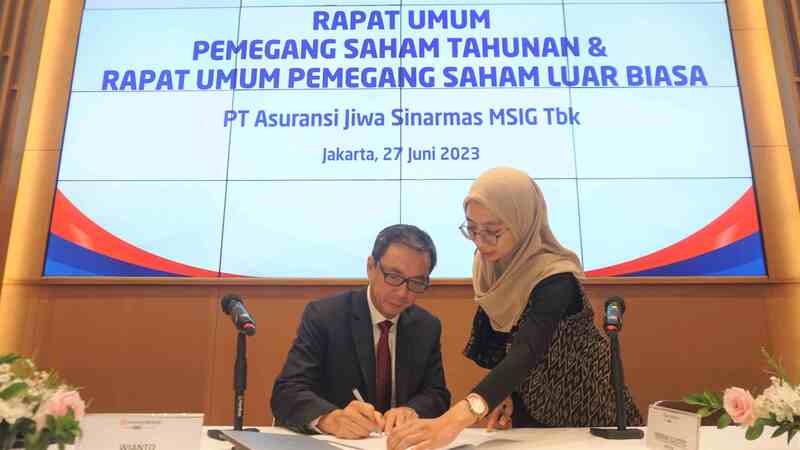 Sinarmas MSIG Life Tebar Dividen Rp371,7 Miliar. (Foto: MNC Media)