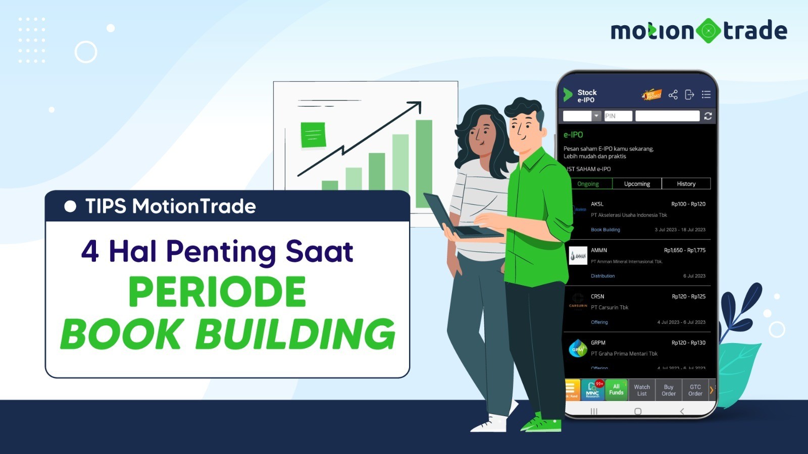 Empat Hal Penting saat Periode Book Building yang Perlu Diketahui Investor. Foto: MNC Media.