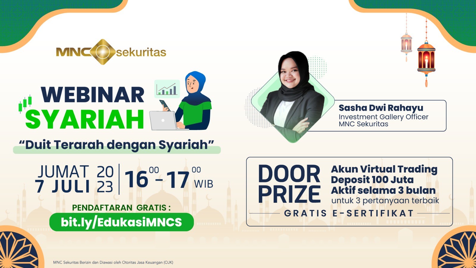 MNC Sekuritas Ungkap Strategi Mengelola Keuangan Syariah. (Foto: MNC Media)