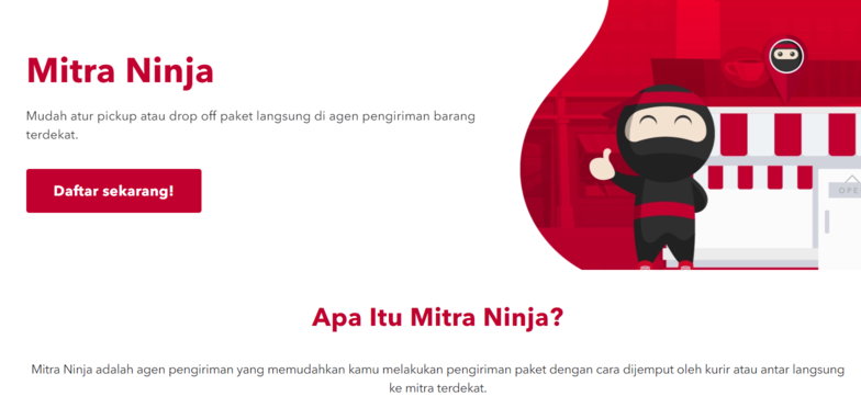 Cara Jadi Agen Ninja Express 2023: Modal Rp10 Jutaan, Syarat, dan Link Pendaftarannya. (Foto: Ninja Express)