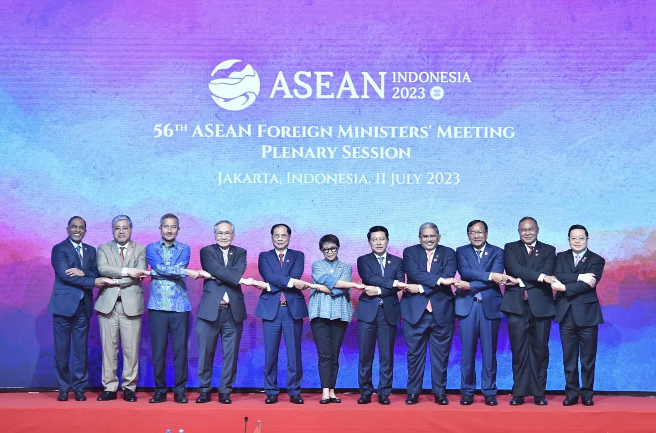 Menlu RI: ASEAN Menikmati Kemakmuran Selama Lebih dari Setengah Abad. (Foto: MNC Media)