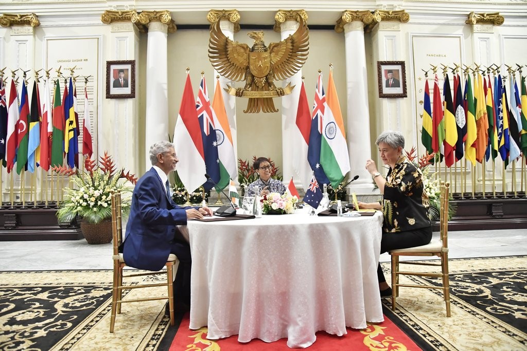 RI Undang Australia dan India ke Forum Infrastruktur ASEAN Indo-Pasifik. (Foto: MNC Media)