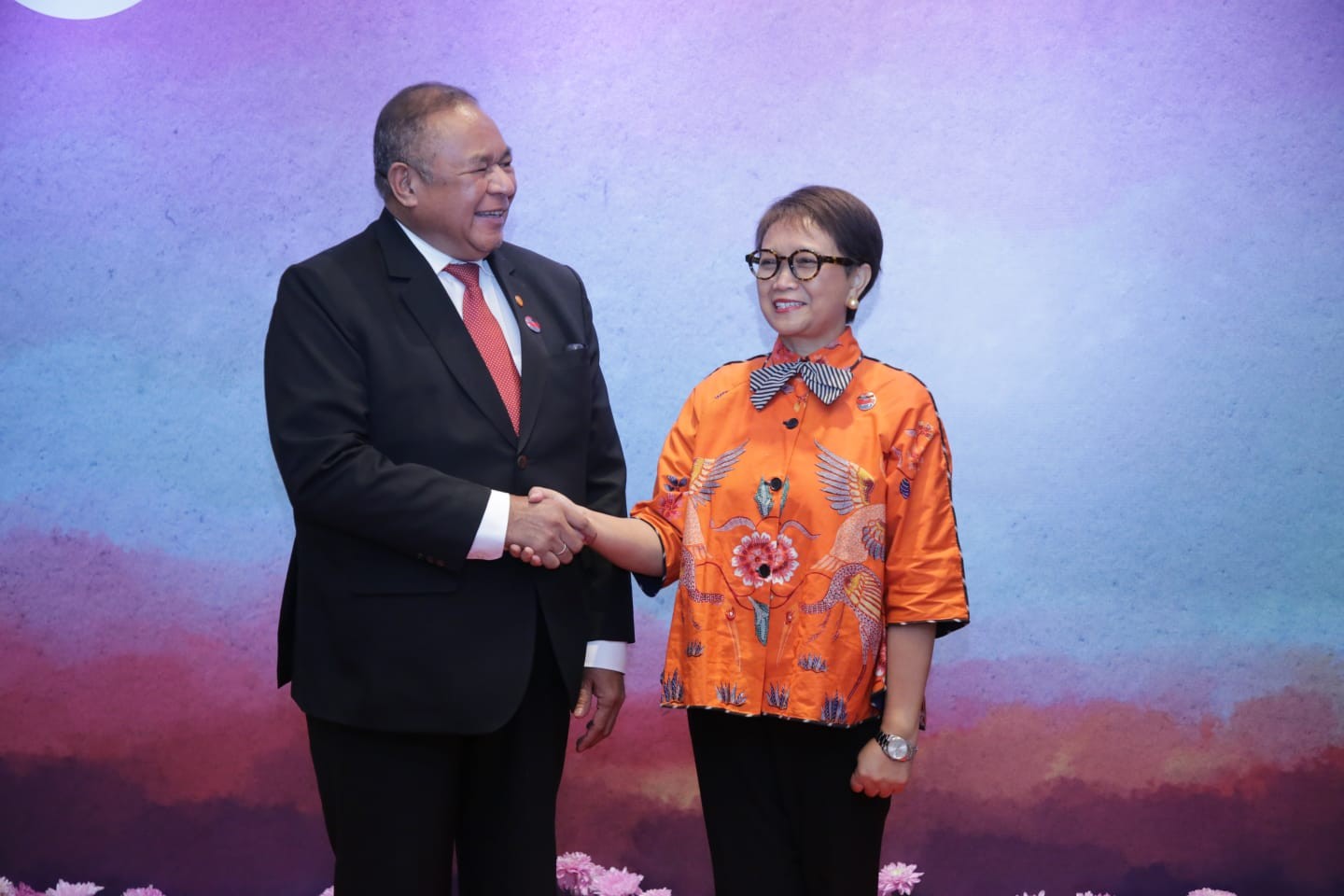 Temui Menlu Timor Leste, Retno Bahas Kerja Sama Ekonomi Perbatasan. (Foto: MNC Media)