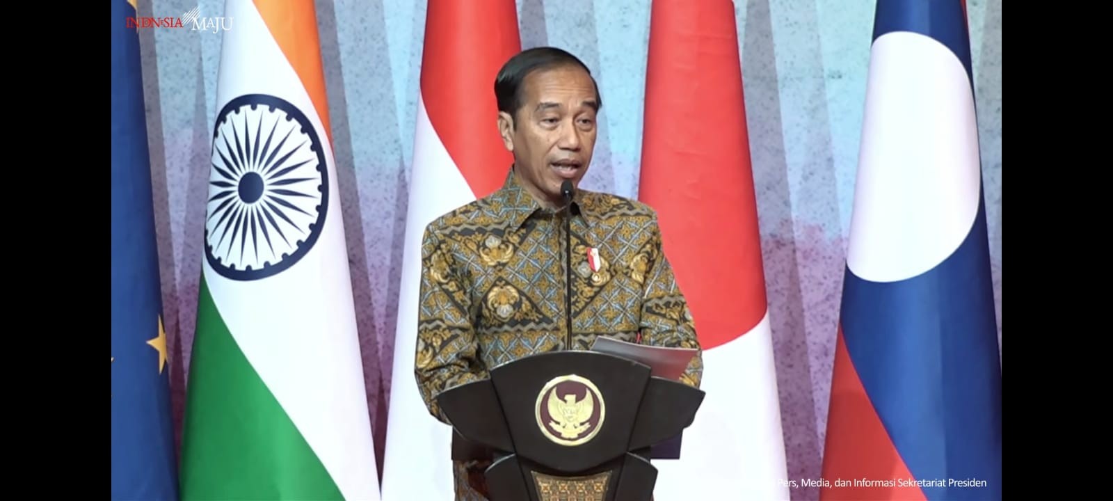Jadi Ketua ASEAN, Jokowi Minta Forum Menlu Bisa Selesaikan Masalah Kawasan (foto: MNC Media)