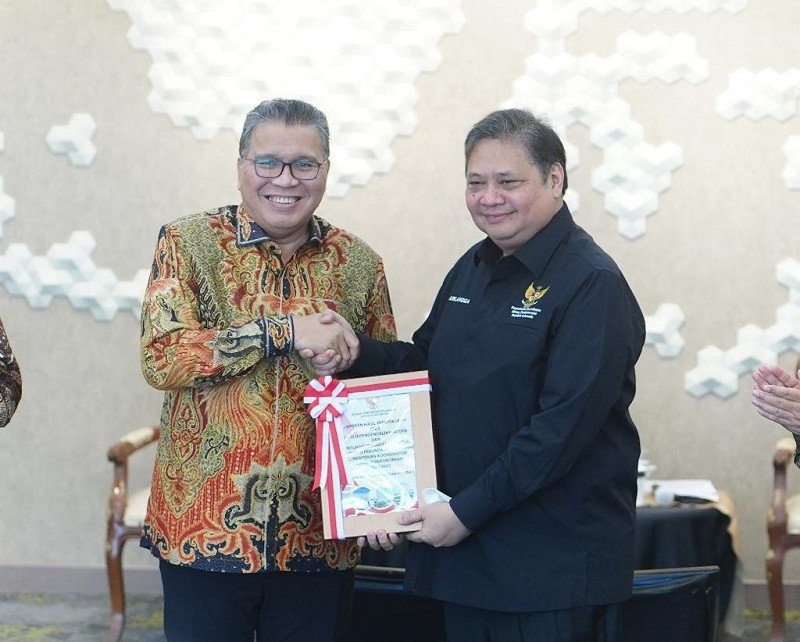 Airlangga Semringah Kemenko Perekonomian Raih Opini WTP ke-15 Kalinya dari BPK (Foto Dok Kemenko Perekonomian)