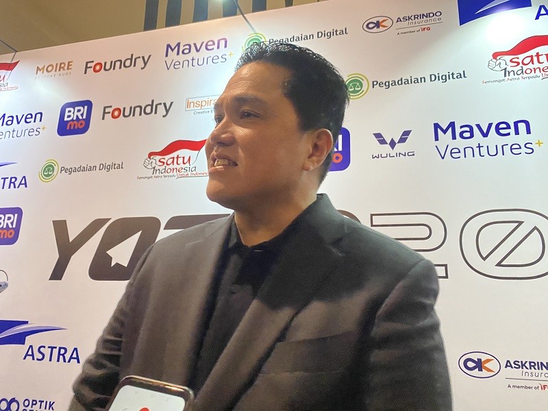 Erick Thohir Sebut Garuda Tak Jadi Merger Hanya Citilink Dengan Pelita Air