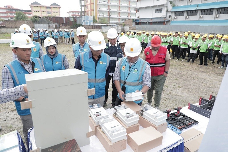 PLN Terapkan Meteran Pintar di Sumut, Pelanggan Bisa Cek Pemakaian Listrik Realtime. (Foto: MNC Media)