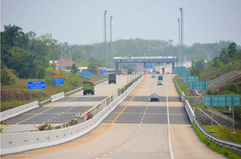 Kementerian PUPR Siap Operasikan Jalan Tol Lubuk Linggau-Curup-Bengkulu. (Foto: Kementerian PUPR)