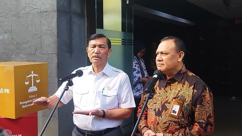 Indeks Logistik RI Anjlok, Luhut Mau Bertemu Bank Dunia: di Mana Kelemahan Kita? (Foto Heri Purnomo MPI)