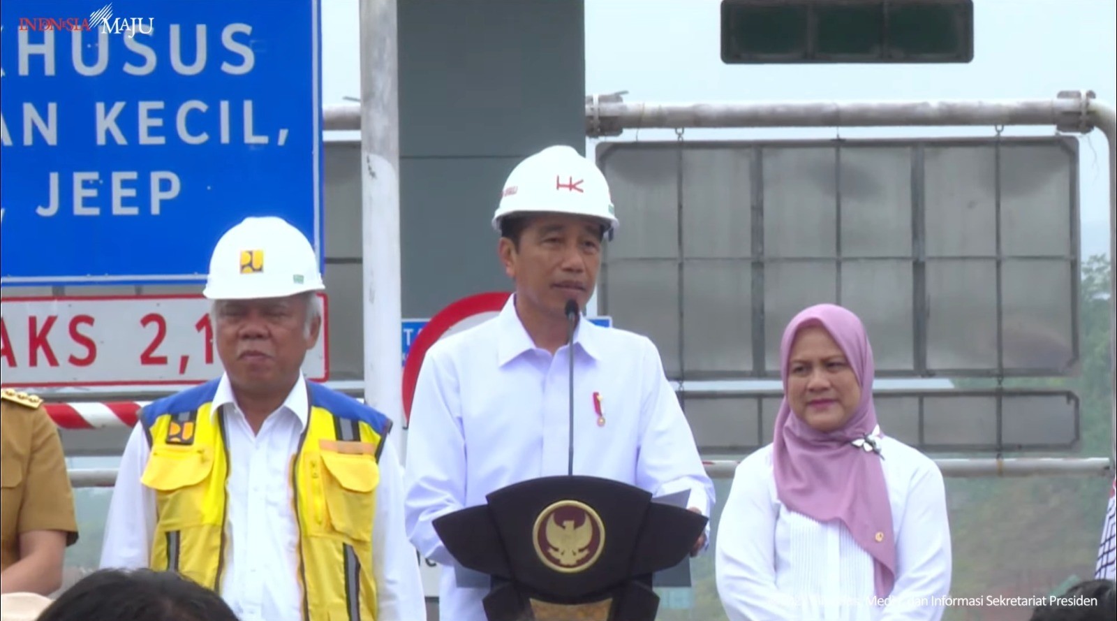 Resmikan Jalan Tol Bengkulu, Jokowi: Semoga Mempercepat Pertumbuhan Ekonomi (FOTO:Dok Ist)