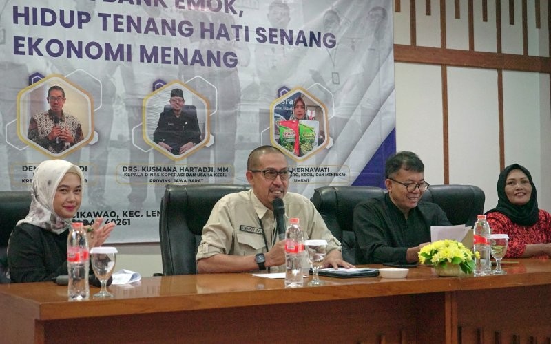 Kredit Masyarakat Ekonomi Sejahtera (Mesra) Bank Jawa Barat (BJB) dinilai sukses melawan rentenir. (Agung Bakti/MPI)