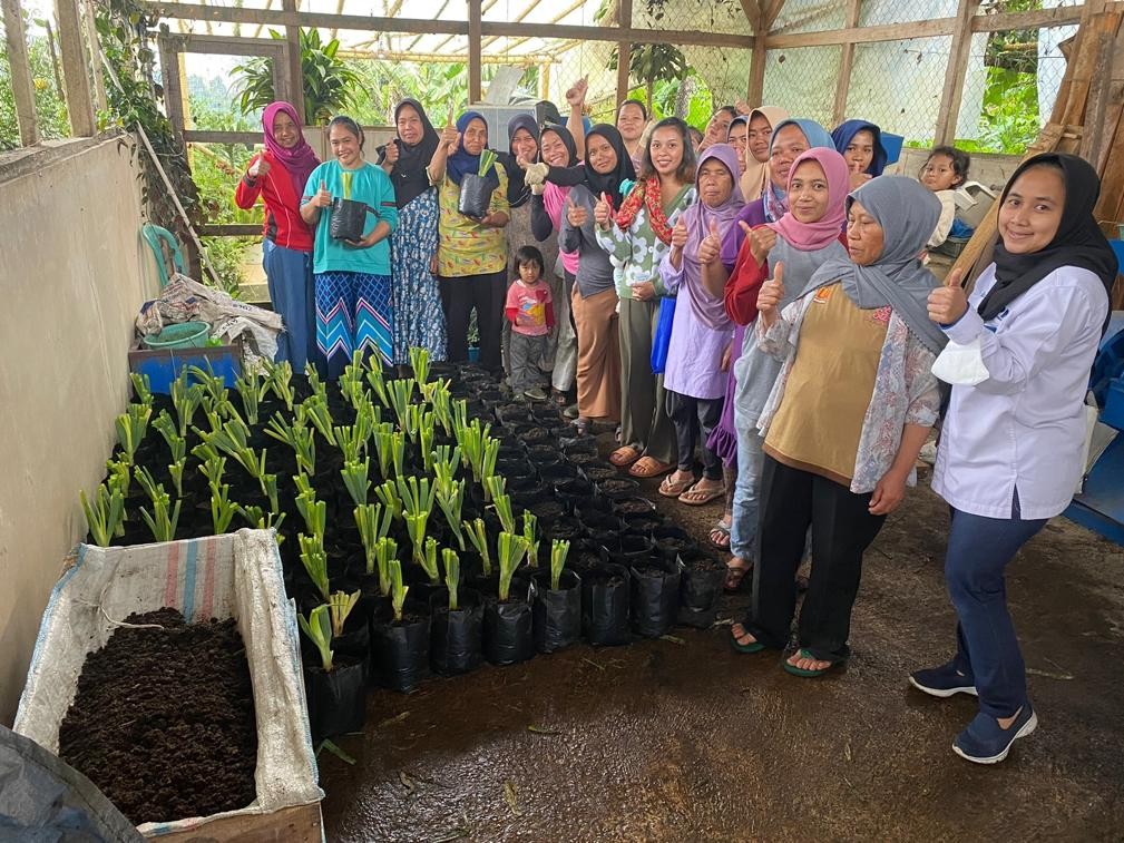 PNM Olah Limbah jadi Berkah untuk Kampung Madani Cibodas (FOTO:Dok PNM)