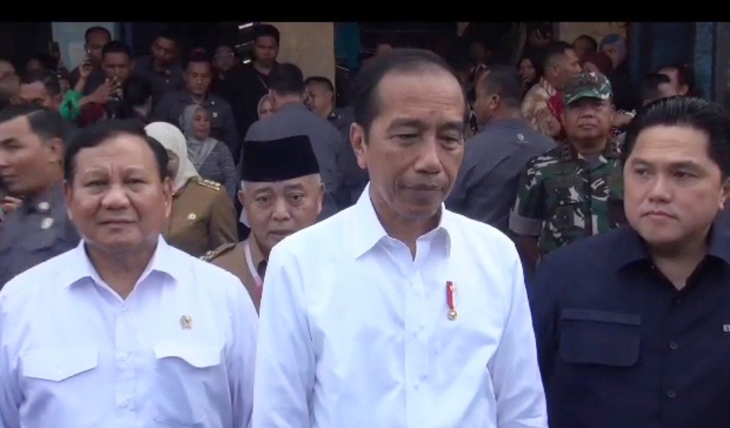Tinjau Pasar di Malang, Jokowi: Harga-harga Sangat Bagus. (Foto: MNC Media)