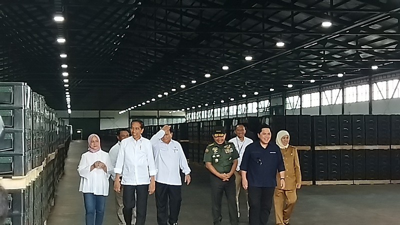 Terkuak Alasan Jokowi Pindahkan Pabrik Pindad dari Bandung ke Subang (Foto Avirista MPI)