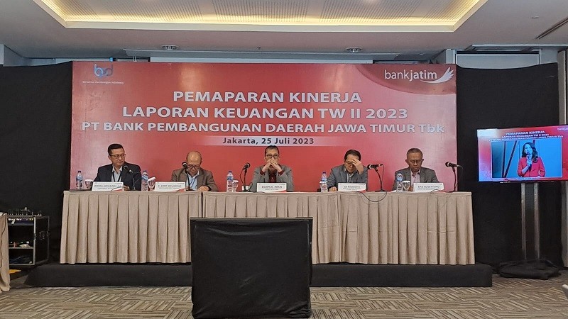 Penyaluran Kredit Bank Jatim (BJTM) Rp49,21 Triliun, Terbanyak Mengalir ke UMKM (Foto MNC Media)