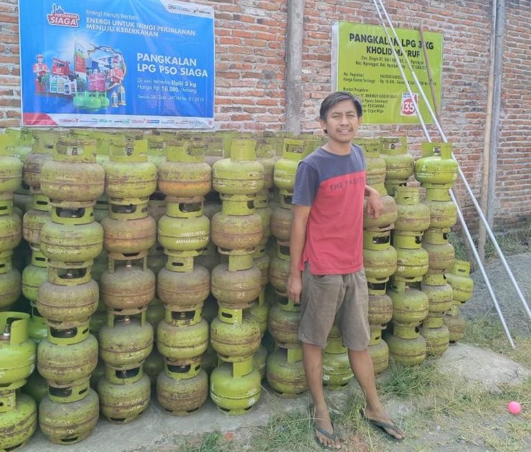 Pertamina Tambah 1 Juta Tabung LPG 3 Kilogram di Jatim (FOTO:Dok Ist)