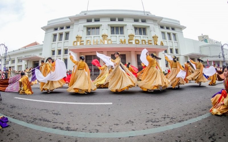 Tiga ruas jalan di Kota Bandung akan ditutup saat berlangsungnya Asia Afrika Festival (AFF) 2023 pada Sabtu (29/7/2023). (Ilustrasi/Foto Dok)