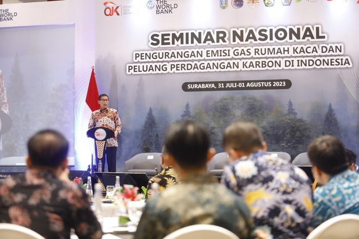 Dukung Pengurangan Emisi GRK, OJK Siapkan Penyelenggaraan Bursa Karbon (foto: MNC Media)