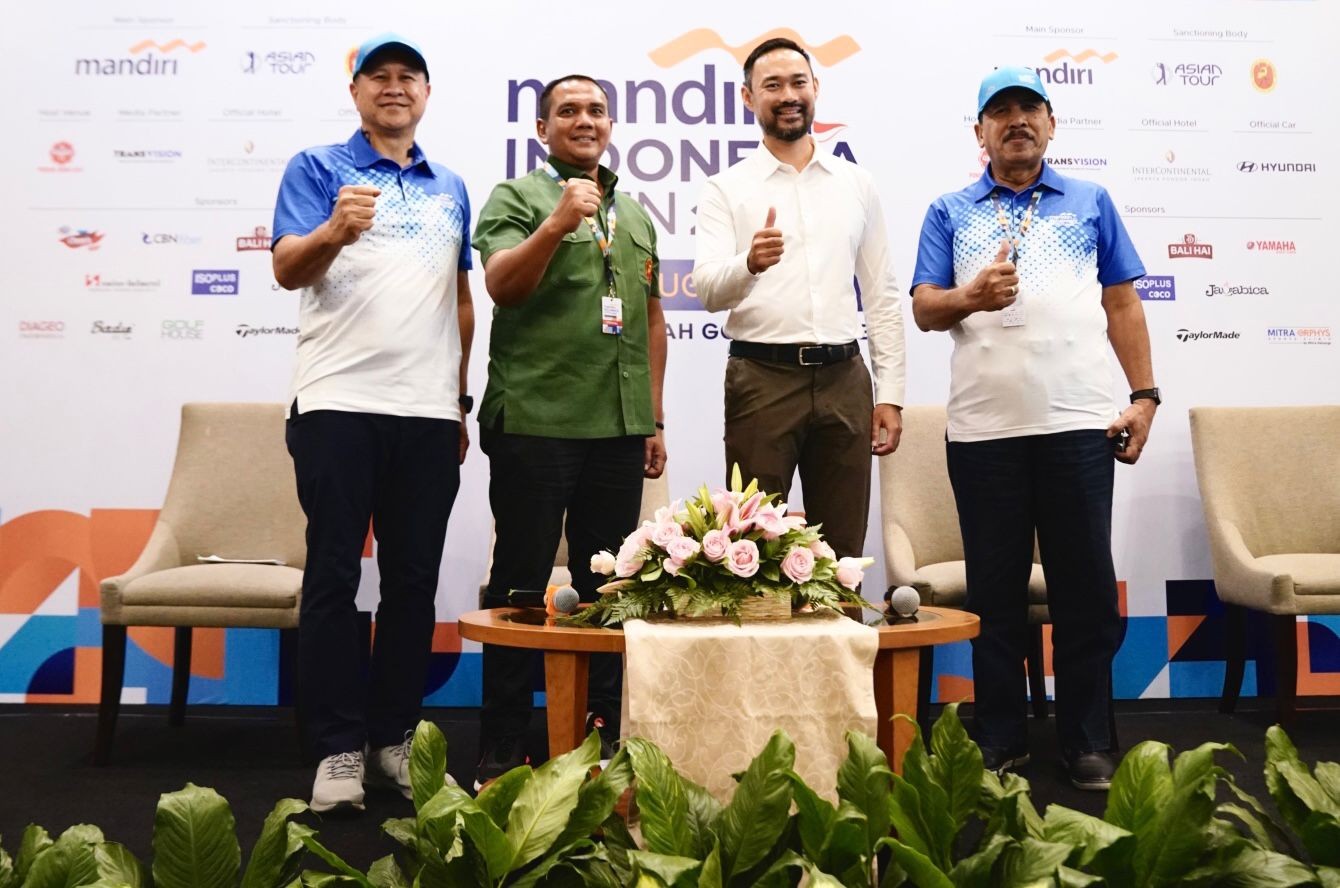 Bertabur Bintang, Turnamen Golf Mandiri Indonesia Open 2023 Siap Digelar. Foto: MNC Media.