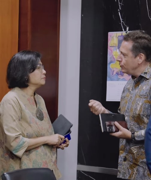 Sri Mulyani Bertemu EU-ASEAN Business Council, Bahas Perdagangan hingga Perubahan Iklim. (Foto: MNC Media)