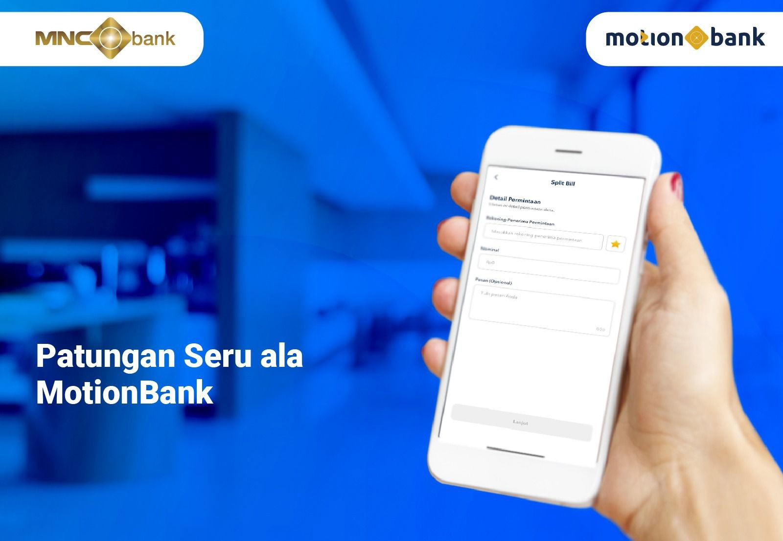 Tagih Biaya Patungan Tanpa Rumit Pakai MotionBank. (Foto MNC Media)