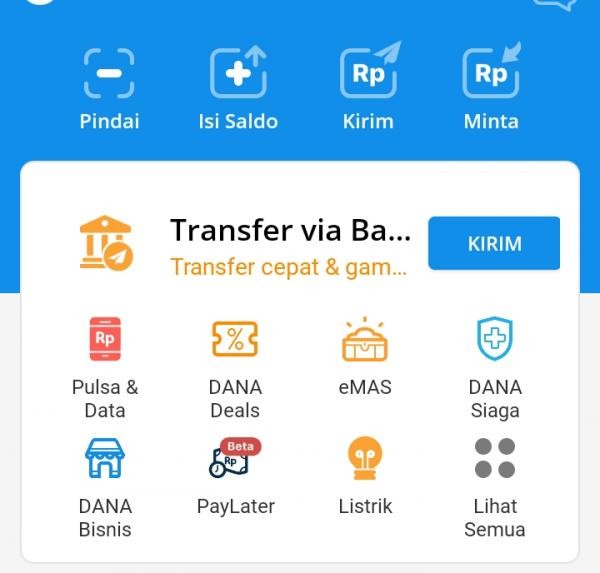 4 Cara Top Up DANA via Mobile Banking BCA, BNI, BRI, dan Bank Mandiri. (Foto: MNC Media) 