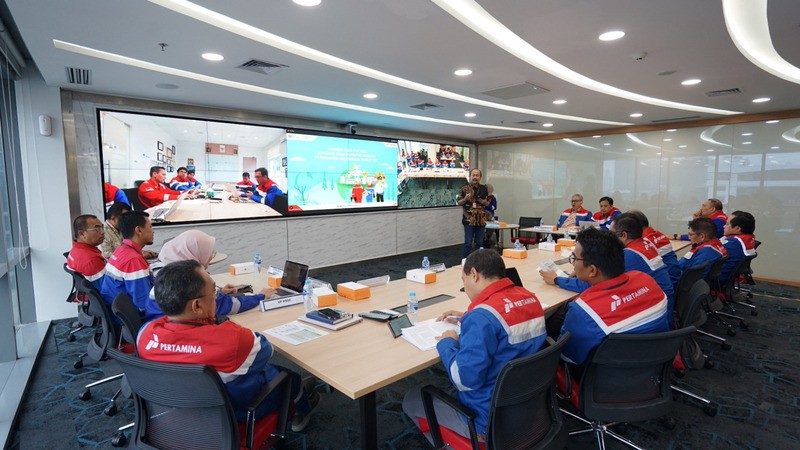 Mitigasi Potensi Bencana Longsor, Pertamina Geothermal (PGEO) Tingkatkan K3. (Foto: MNC Media)