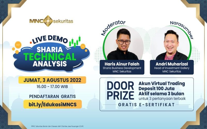 Gratis belajar cara analisis saham syariah di Webinar MNC Sekuritas. Foto: MNC Media