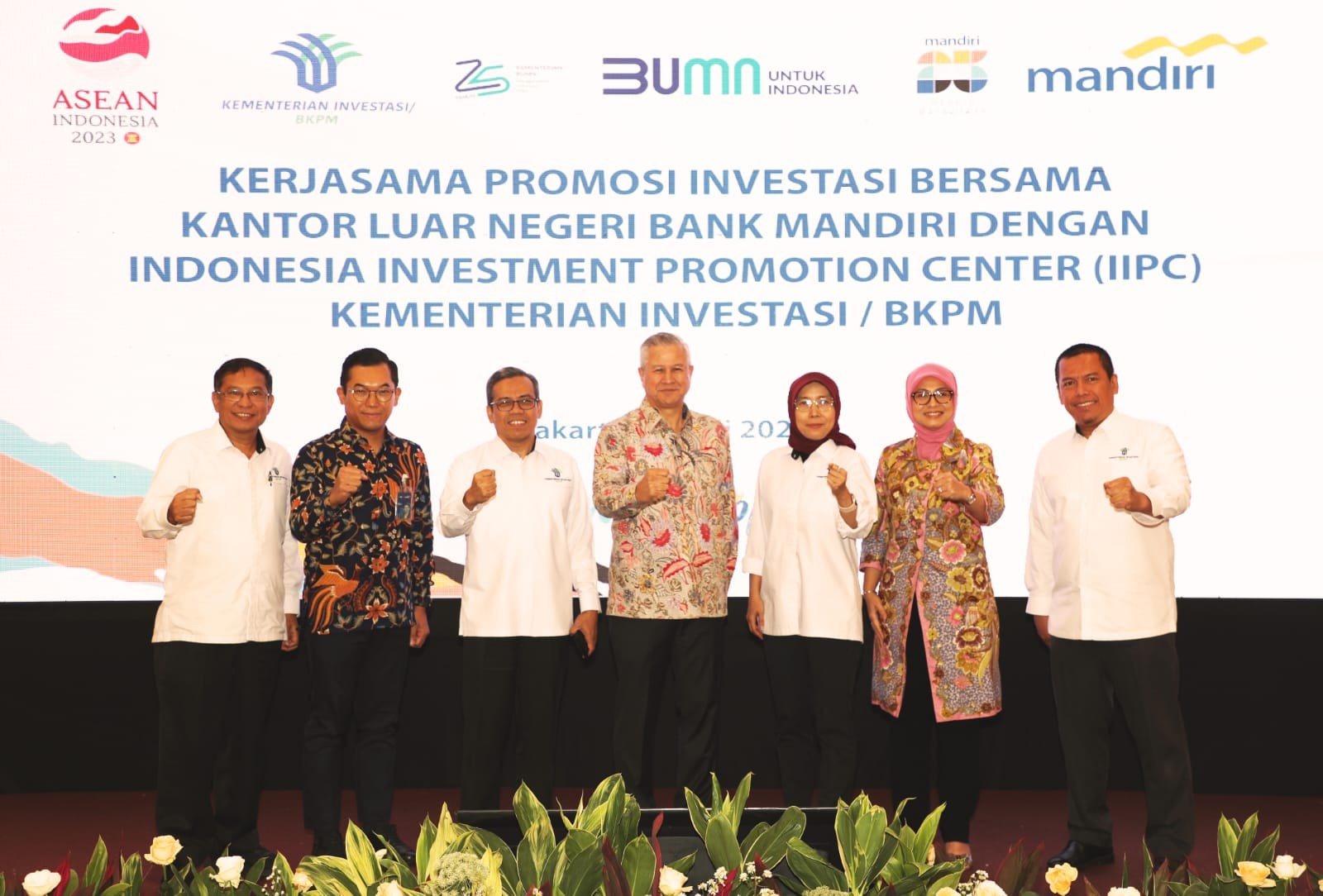 Dorong Investasi, Bank Mandiri (BMRI) Perkuat Kolaborasi dengan Kementerian Investasi. (Foto: MNC Media)