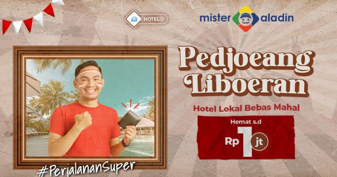 Ayo Liburan, Booking Hotel di Mister Aladin Bisa Hemat hingga Rp1 Juta (FOTO:MNC Media)