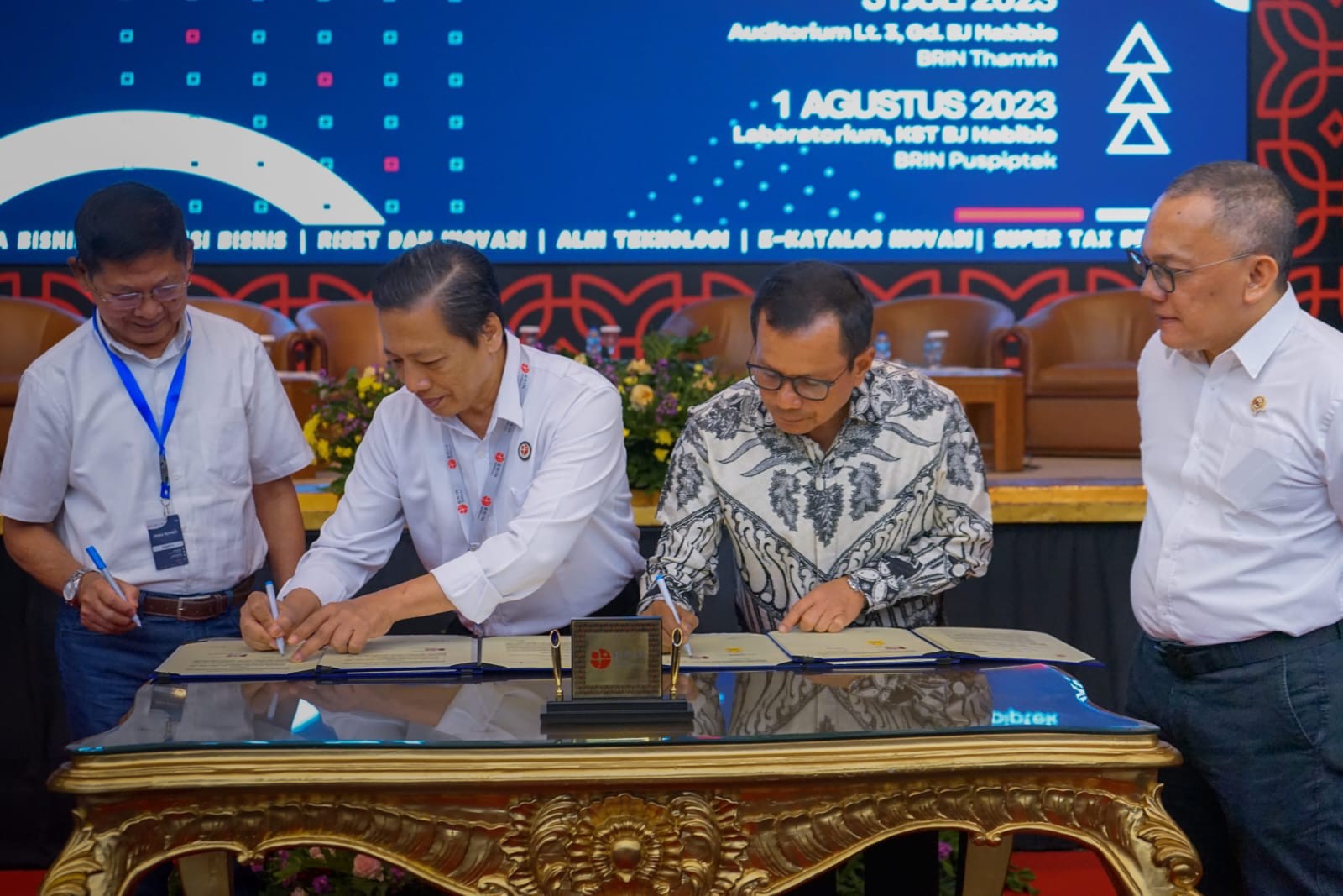 Gandeng BRIN, Semen Indonesia (SMGR) Kembangkan Produk Berkelanjutan (foto: MNC Media)