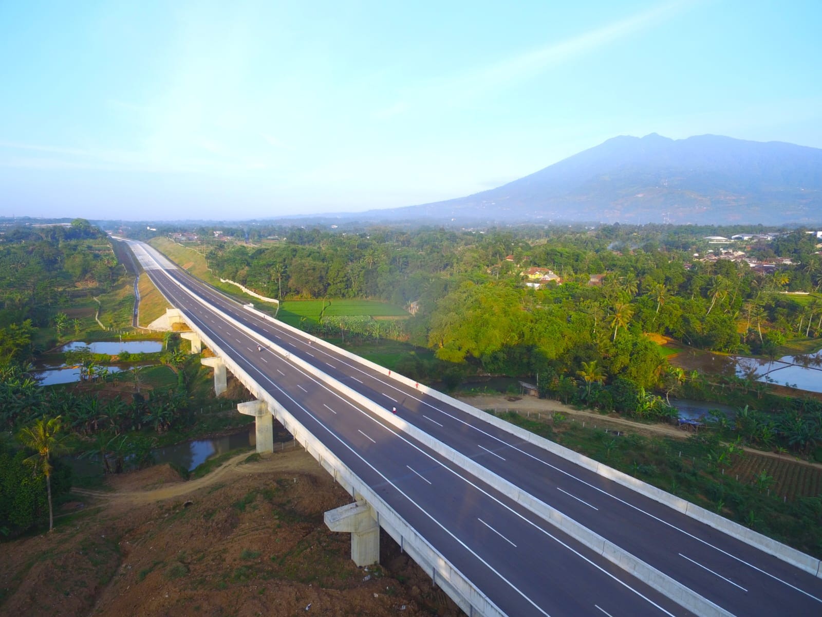 Waskita Karya (WSKT) Kebut Pengoperasian Tol Ciawi-Sukabumi Ruas Cigombong-Cibadak. (Foto Waskita Karya)