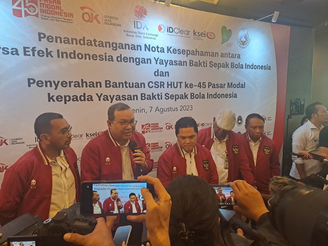 Erick Thohir Ingin Himbara Tetap Danai BUMN Karya, tapi Berdasarkan Ini. (Foto Suparjo/MPI)