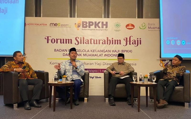 Sosialisasi layanan kemudahan pendaftaran haji secara online bagi diaspora Indonesia yang berada di Malaysia.