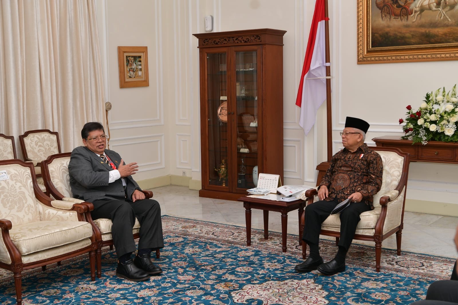 Wapres Minta Malaysia Tingkatkan Perlindungan Pekerja Migran Indonesia. (Foto Setwapres)