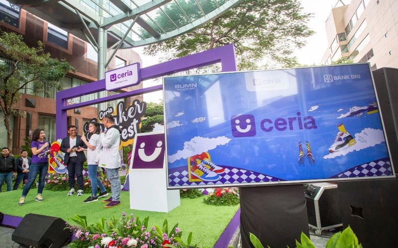 Ajukan pinjaman dengan BRI Ceria hanya 10 menit, suku bunga kompetitif. Foto: Dok BRI
