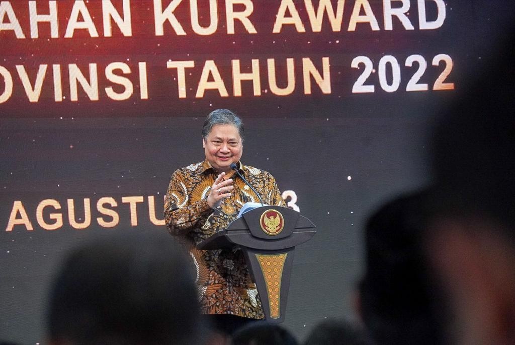 KUR Award 2022, Apresiasi Peran Kunci Pemprov Sukseskan Program KUR. (Foto Kemenko Perekonomian)