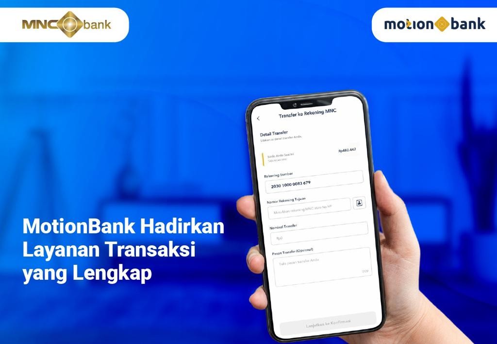 MotionBank Beri Layanan Transaksi yang Lengkap, Berikut Deretan Fiturnya. (Foto: MNC Media)