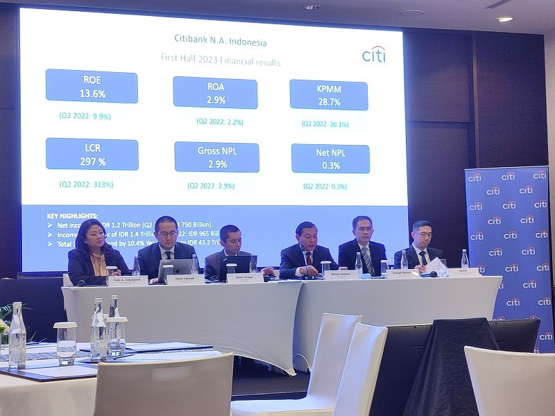 Jumlah Pinjaman Naik, Citi Indonesia Raup Laba Rp1,2 Triliun di Semester I 2023. (Foto: MNC Media)