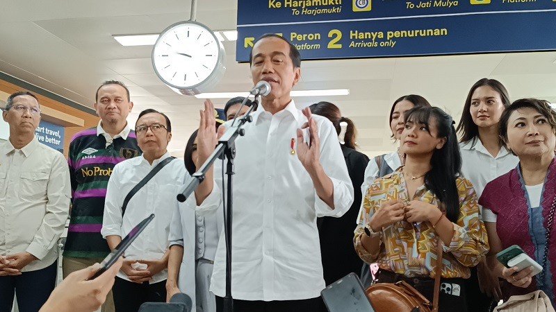 Ini Cara Jokowi Perbaiki Kualitas Udara di Jabodetabek yang Buruk, Salah Satunya Kebijakan WFH. (Foto: MNC Media)
