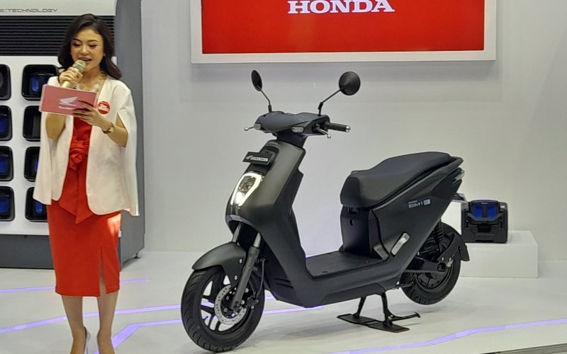 Honda EM1 e:. Motor listrik pertama Honda (Wahyu Sibarani/MPI)