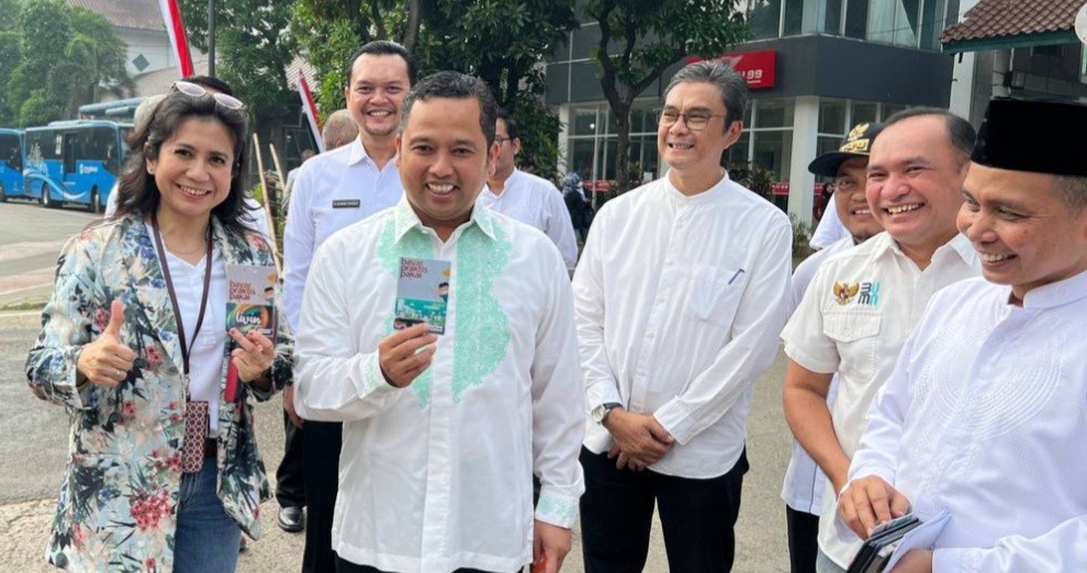Dukung Cashless, Kini Naik Bus Tayo Tangerang Bisa Pakai Mandiri e-Money (FOTO:Dok Ist)