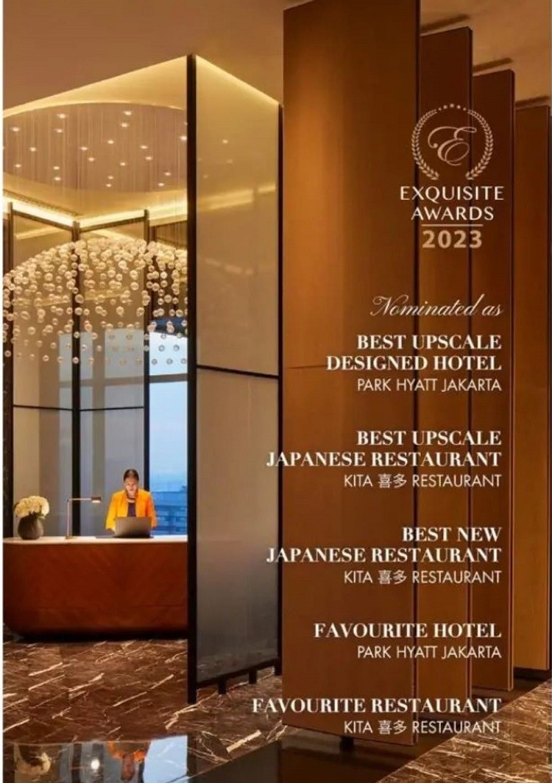 Yuk Dukung Park Hyatt Jakarta di Exquisite Award 2023, Ini Cara Votingnya (Foto MNC Media)