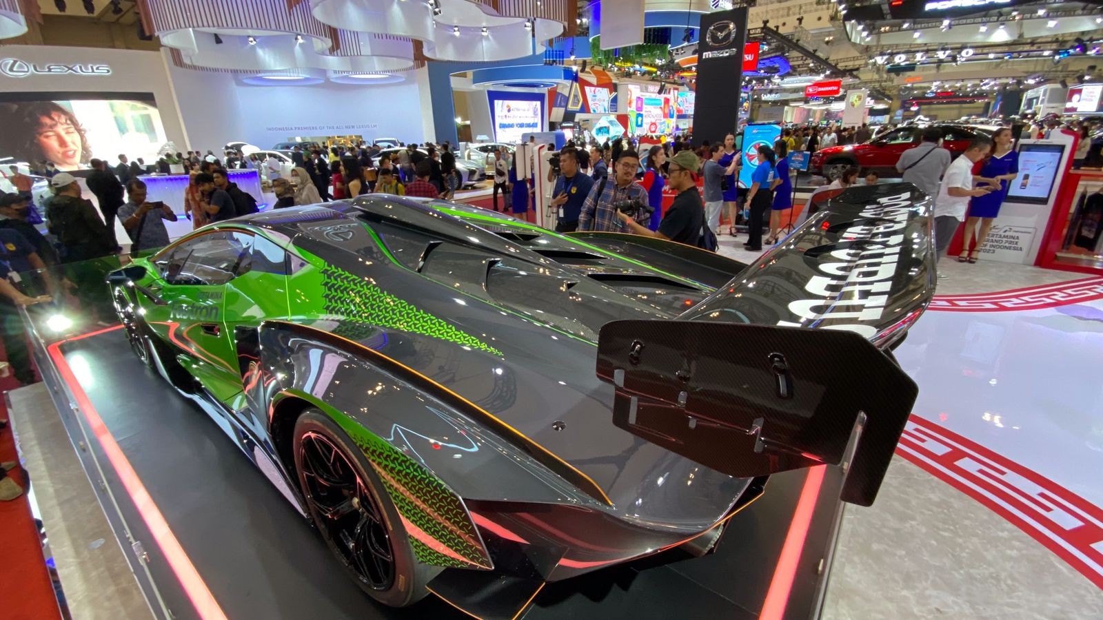 Ini Mobil Termahal di GIIAS 2023, Harganya Rp50 Miliar. (Foto: MNC Media)