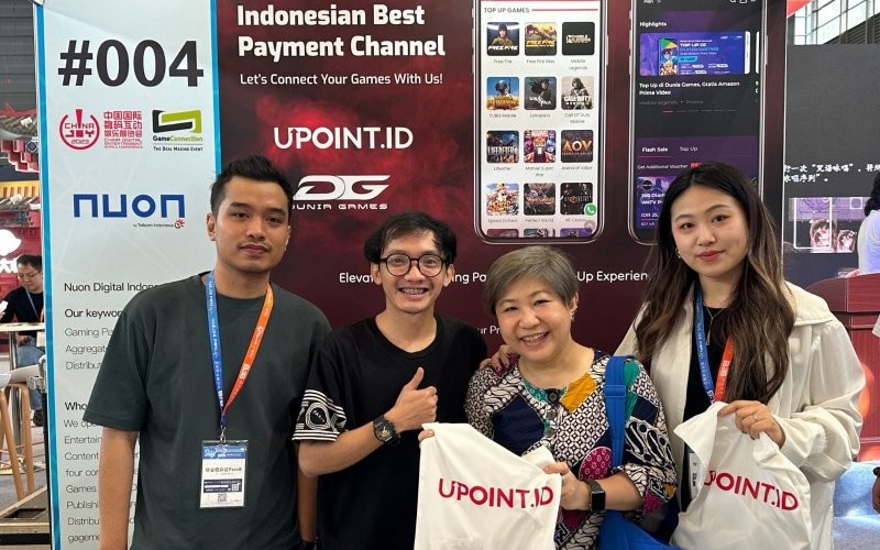 Nuon Digital Indonesia dan Dunia Games Telkomsel Berkolaborasi, Kenalkan Gim Digital di ChinaJoy 2023