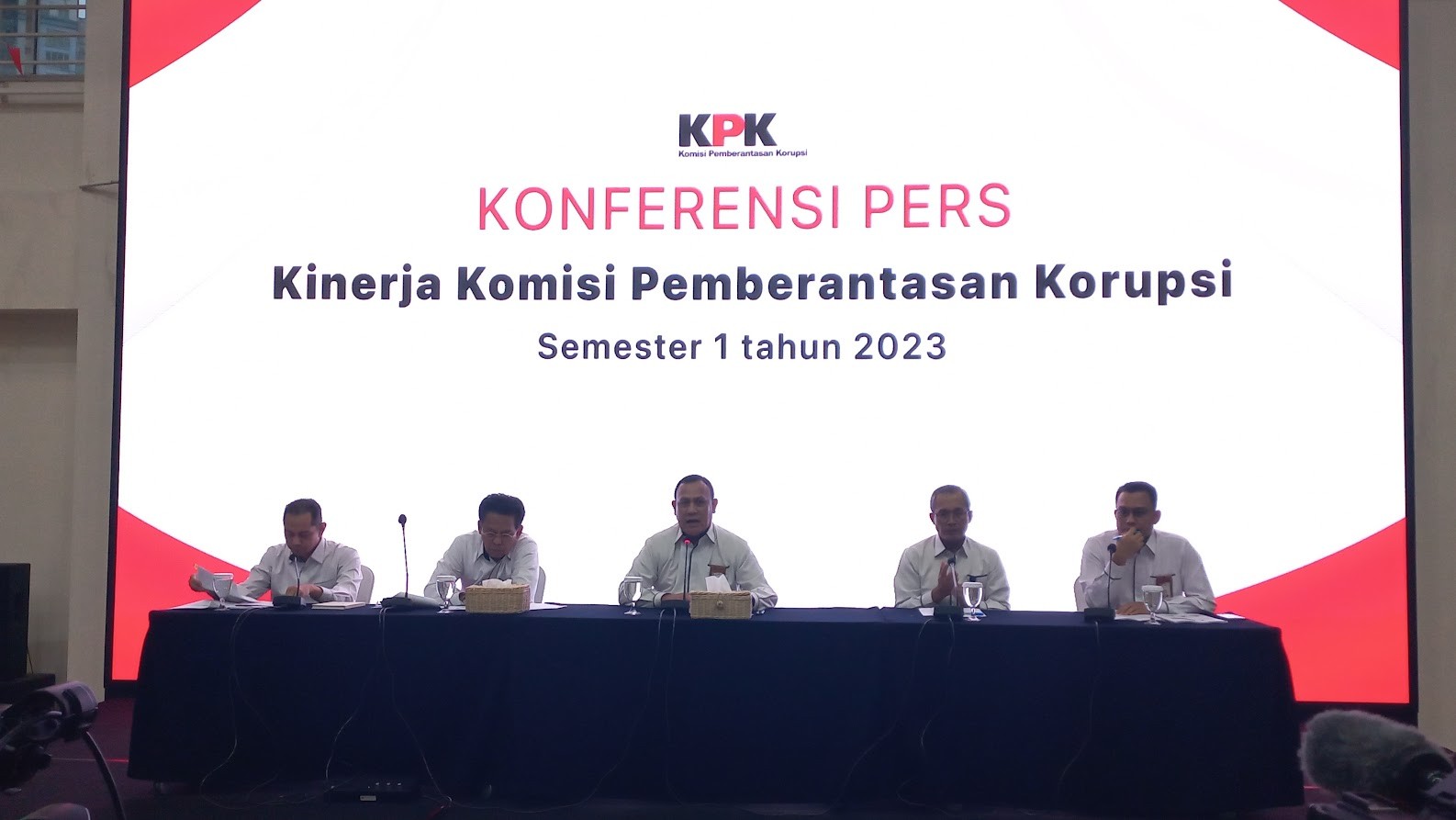 KPK Terima 2.039 Laporan Penerimaan Gratifikasi, Nilainya Capai Rp1,3 Miliar. (Foto: Achmad Al Fiqri/MNC Media)