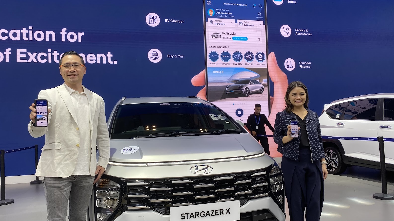 Hyundai Luncurkan Aplikasi Terbaru di GIIAS 2023, Janjikan Kemudahan Layanan hingga Promo. (Foto: MNC Media)