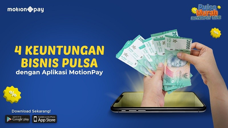 Empat Keuntungan Bisnis Pulsa dengan Aplikasi MotionPay, Cuan Makin Deras (Foto MNC Media)