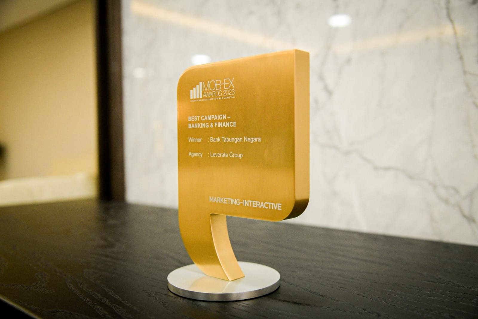 BTN (BBTN) Sabet Penghargaan Internasional di Ajang Mob-Ex Awards 2023 (FOTO:Dok Ist)